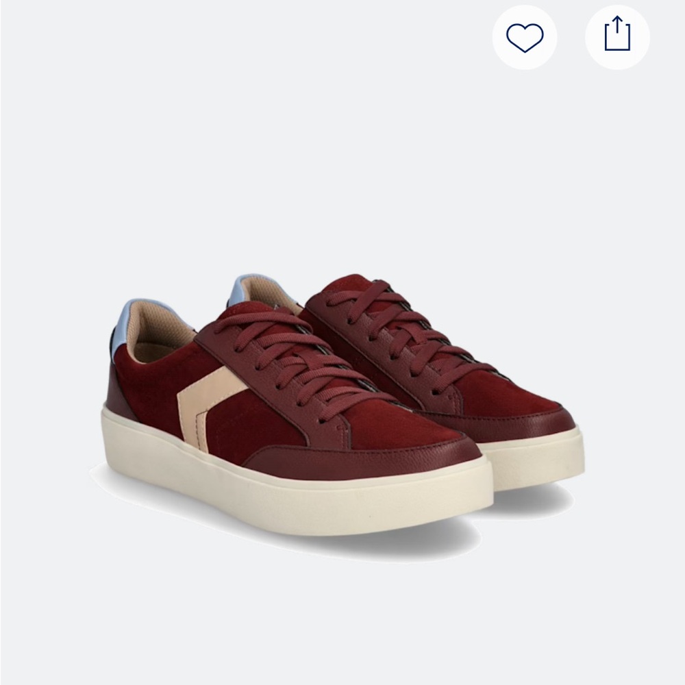 Dr Scholl’s Burgundy Sneakers